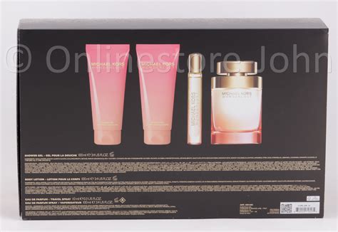 michael kors gift set macys|Michael Kors wonderlust body lotion.